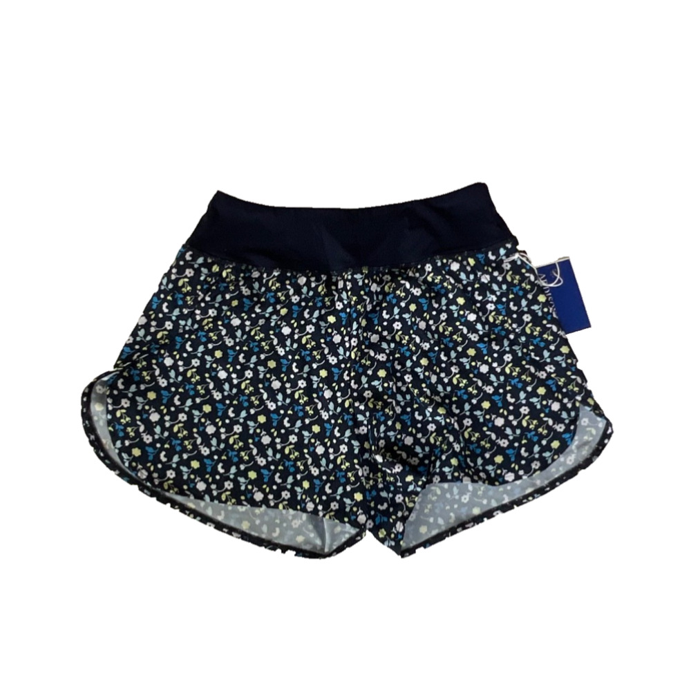 Addison Bay Everyday Shorts Navy Blue Floral Womens SMALL NWT